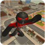 Stickman Rope Hero(�����ð����Ϸ)