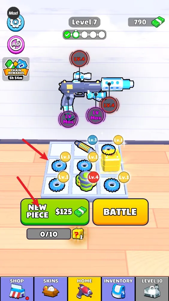 枪械闯关大师作弊菜单下载 枪械闯关大师作弊菜单下载