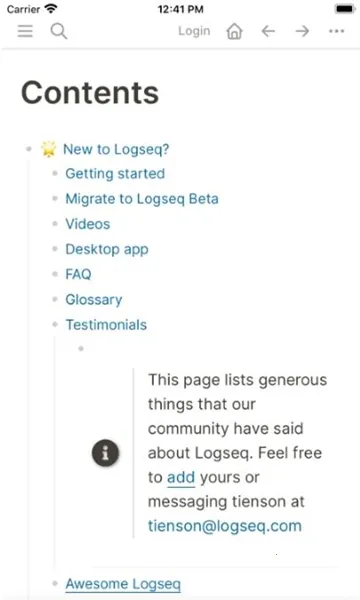 Logseq(֪ʶ����ƽ̨)v0.10.15 �ٷ������ͼ0