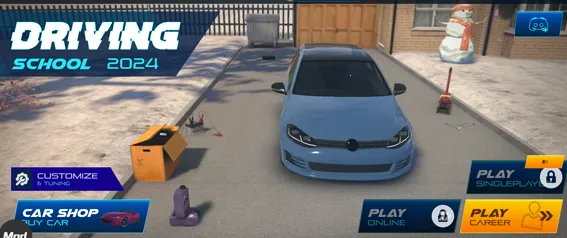 汽车驾驶学校中文版内置菜单版最新手机版 汽车驾驶学校中文版内置菜单版最新手机版