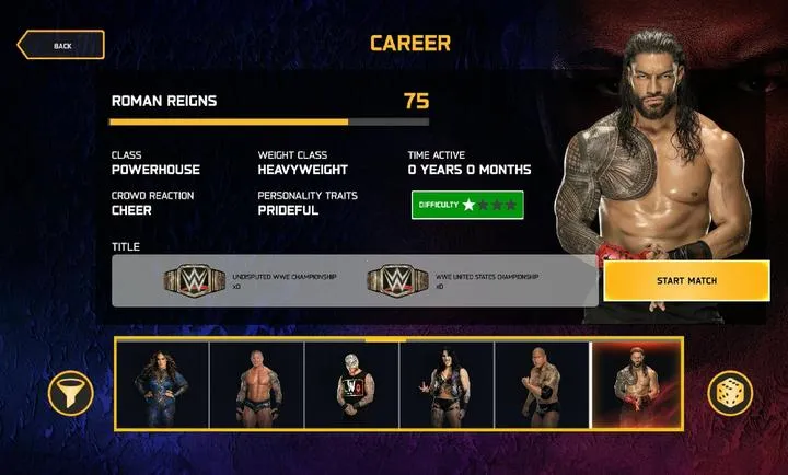 WWE 2K25����������2026�ٷ�����v0.1363.0 ��׿���ͼ0