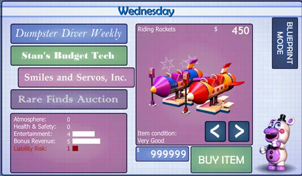 FNAF6�ﻯ��(�ﻯ�ֲ���Ӫ��Ϸ)v1.0.8 ��׿���ͼ1