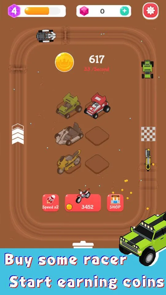 Merge Car Racer(�����ϳɷ�����Ϸ)v3.3.2 ��׿���ͼ0