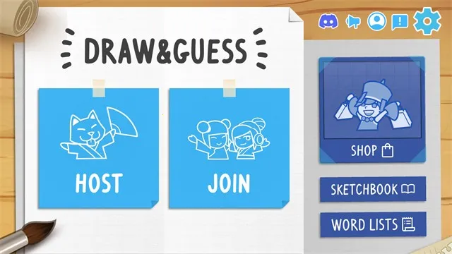 Draw&Guess�㻭�Ҳ�(���˻滭��Ϸ)v2.1022 ��׿���ͼ0
