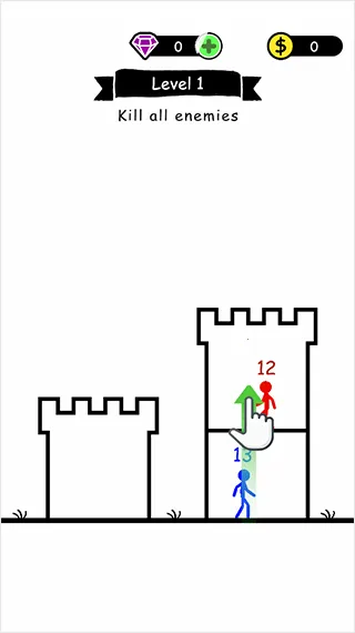 火柴人英雄塔防破解版 火柴人英雄塔防破解版