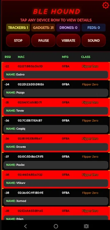 BLE Hound(�������Թ���)v1.6.1 ��׿���ͼ3