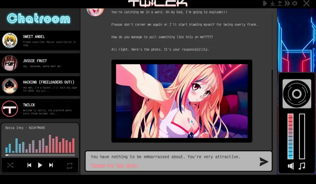 �Һ��ҵ�Ůֱ����(����������Ϸ)v1.0.4 �ֻ����ͼ0