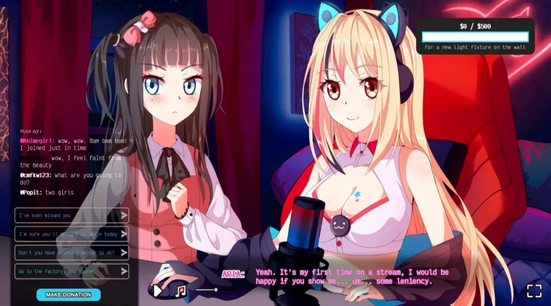 �Һ��ҵ�Ůֱ����(����������Ϸ)v1.0.4 �ֻ����ͼ3