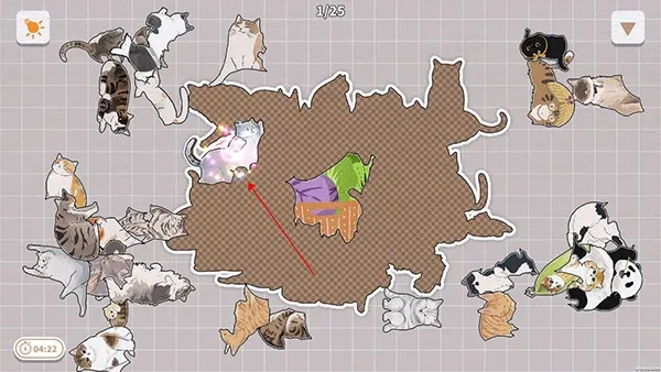 挤在一起的猫猫(猫猫拼图手游) 挤在一起的猫猫(猫猫拼图手游)